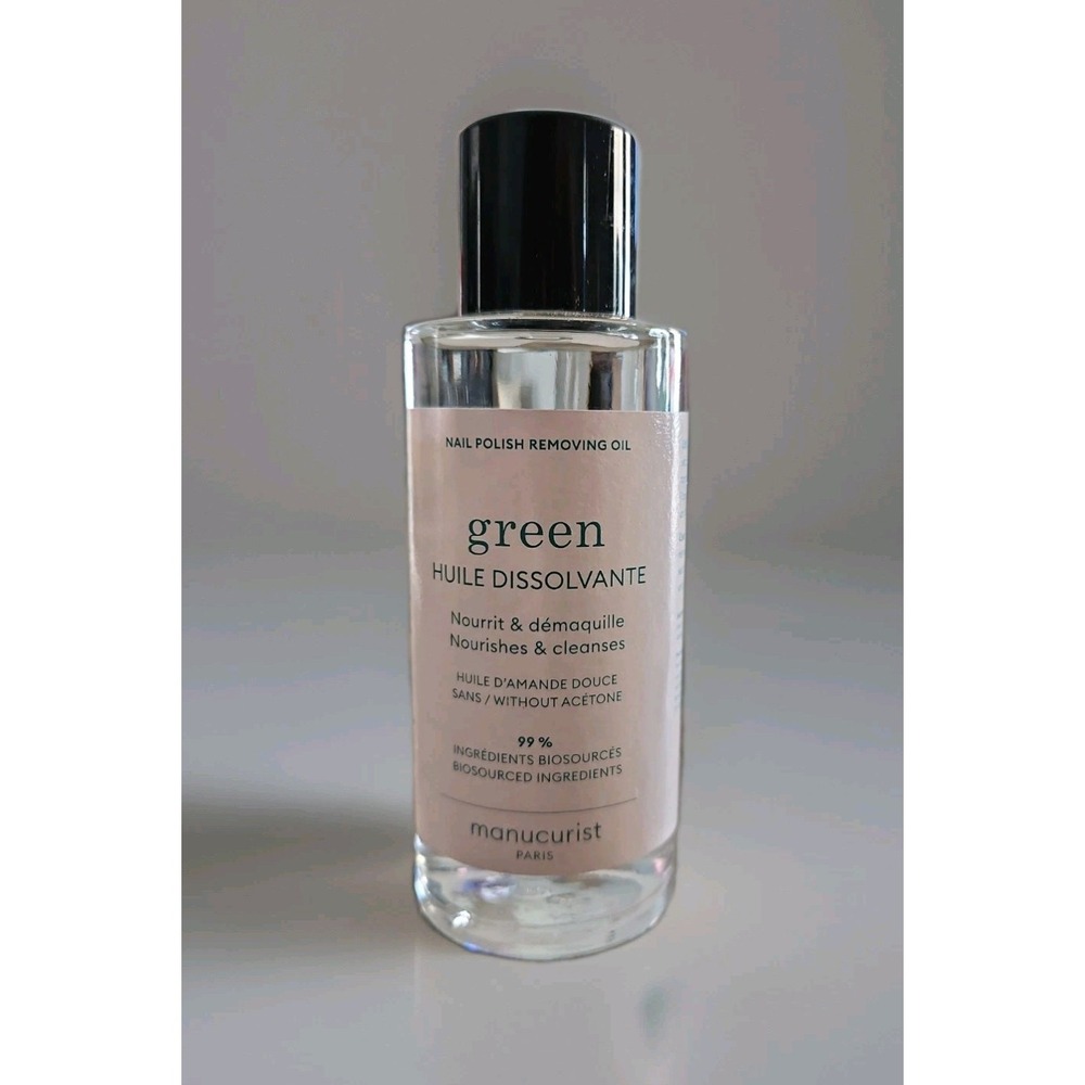 Green Dissolvant Doux Manucurist 100ml Nail Polish Remover